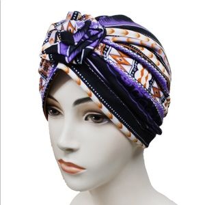Purple Multi Turban